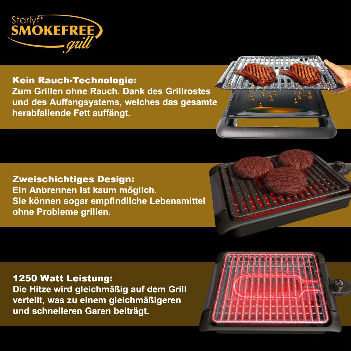 Starlyf Smokefree Grill buy at Digitec
