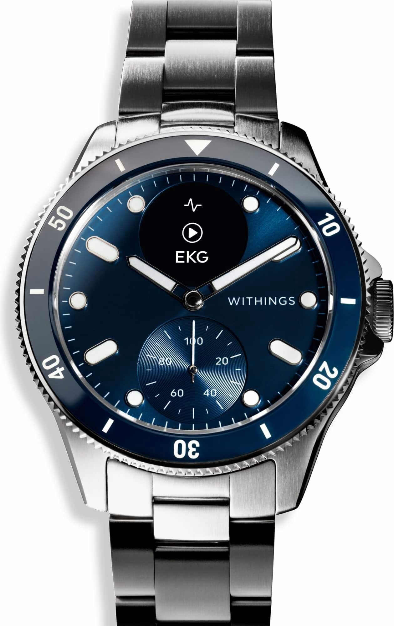 Withings Nova 42 mm Stainless steel One size buy at digitec