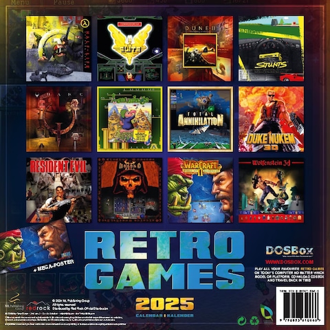  Retro Games 2025 (Kein Einband, Deutsch) - kaufen bei Digitec Motiv 