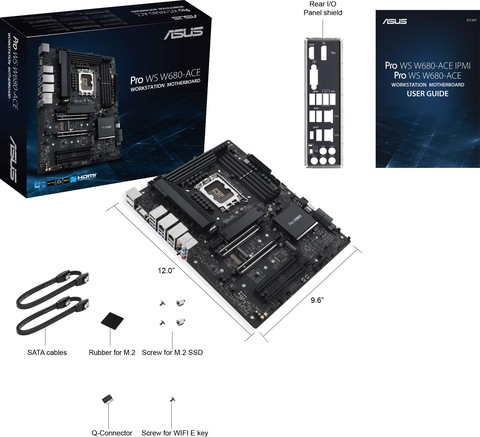 ASUS PRO WS W680-ACE (LGA 1700, Intel W680, ATX) - kaufen bei Digitec