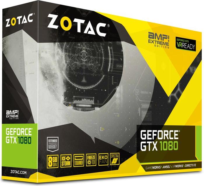 Zotac geforce gtx 1080 8gb amp hot sale