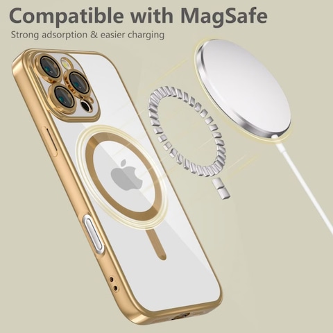 Tech-Protect MagFlex MagSafe iPhone 16 Pro Max Case - Gold (iPhone 16