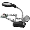 Donau Helping Hand With LED light and magnifying glass (Magnifier lamp)