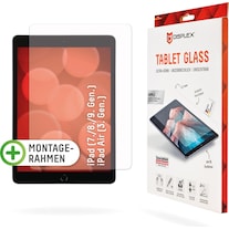 Displex Tablet Glass, Tablet Schutzglas (1 Stück, iPad 2019 (7. Gen), iPad 2021 (9. Gen), iPad 2020 (8. Gen), iPad Air 2019 (3. Gen))