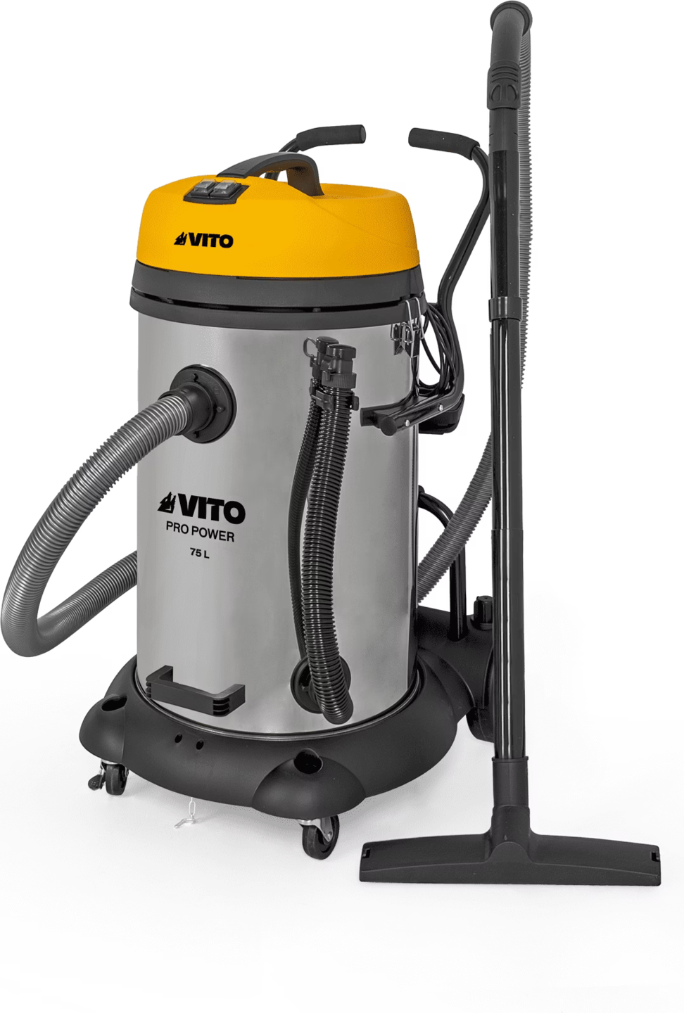 VITO Wet And Dry Vacuum Cleaner 2X1200 W 75 L (Wet dry vacuum cleaner