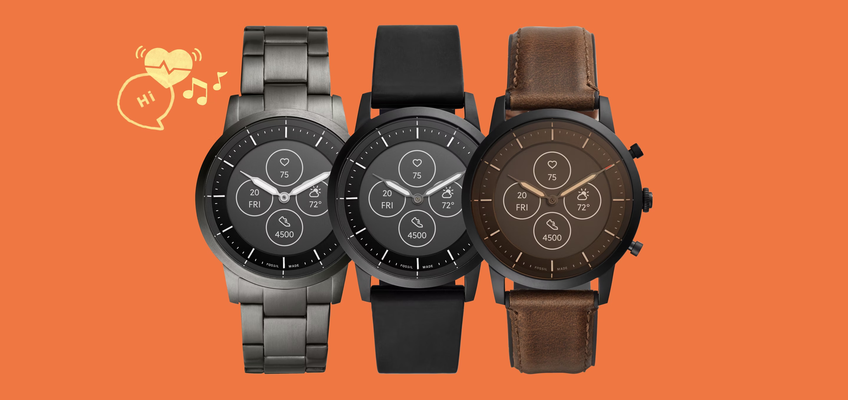 Fossil Clearance Ftw7007 Fossil Fossil Collider Hybrid Hr