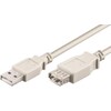 M-Cab 3M USB 2.0 A TO A CABLE - M/F (3 m, USB 2.0)