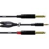 Cordial CFY 3 WPP - Y-adapter cable (3 m, Mid range, 3.5mm jack (AUX), 6.3mm jack)