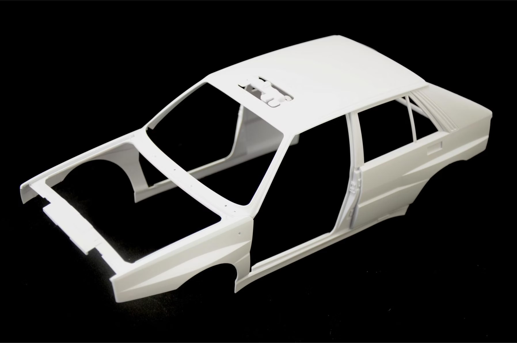 Miniature Vitesse 1/43 - Lancia Delta HF Turbo 4WD - Gris Métallisé - Réf 362