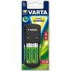 Varta Pocket Charger incl. 4x AA 2100mAh (4 pcs., AA, 2100 mAh, Battery + charger)