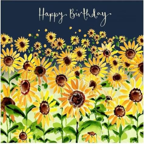 Biglietto Di Compleanno Con Girasoli: Un Sole Di Auguri Per Un Giorno Speciale! - 6