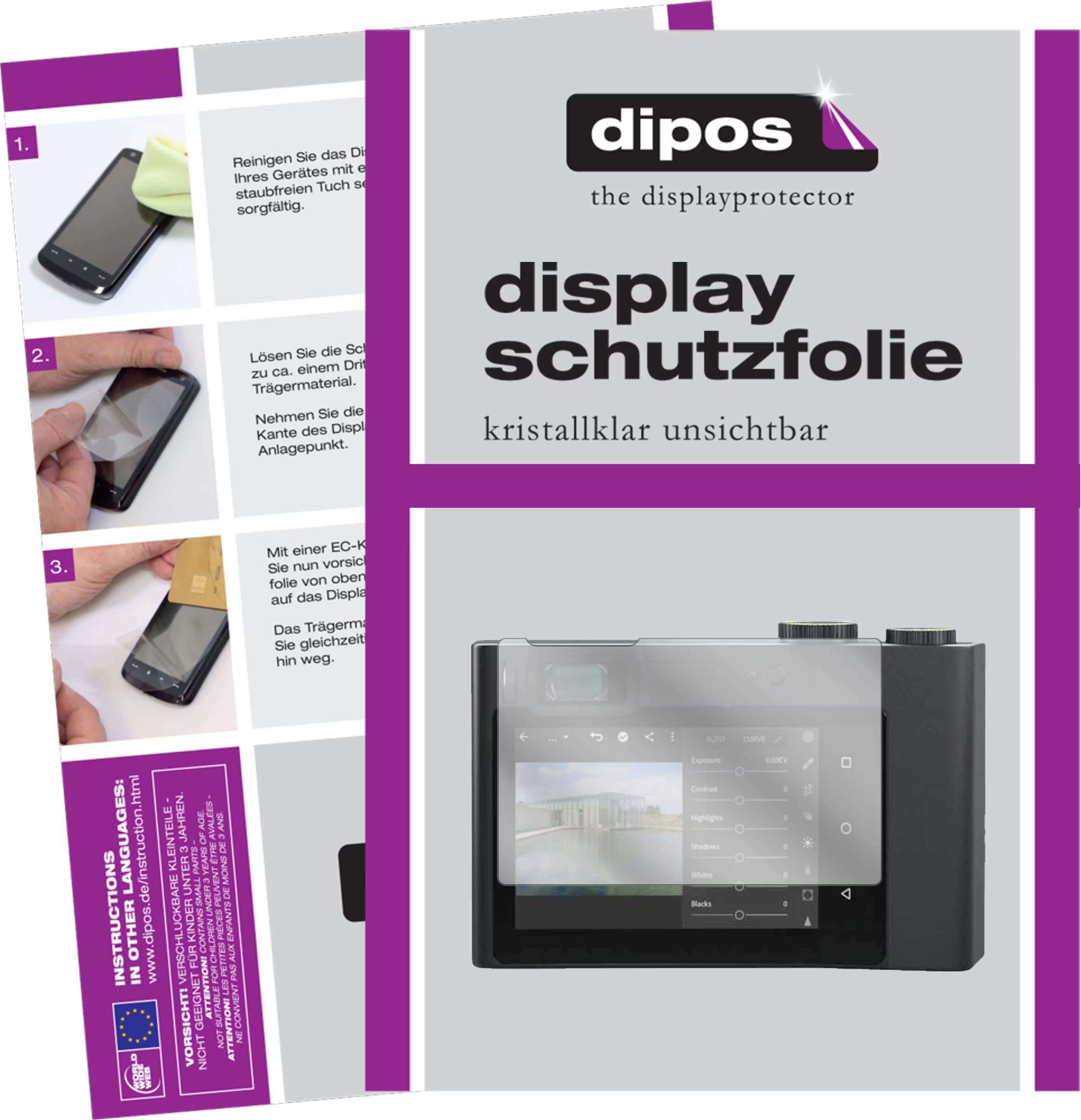 Dipos Screen Protector Crystalclear - buy at Digitec - Digitec