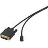 Renkforce Câble de connexion USB / DVI [1x U (3 m, DVI, USB Type C)