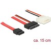 Delock SATA2 Kabel für Slimline Geräte (15 cm)