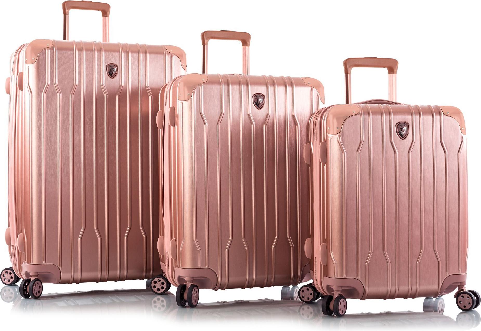Heys rose gold luggage 2025