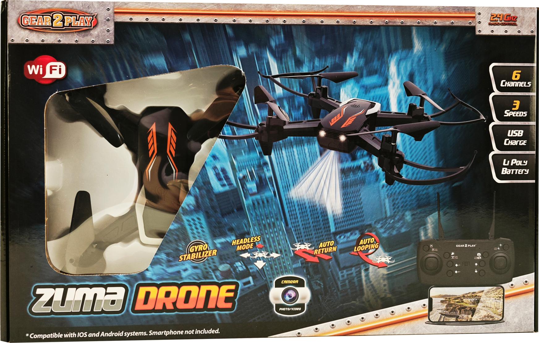 Gear 2 play zuma drone hotsell