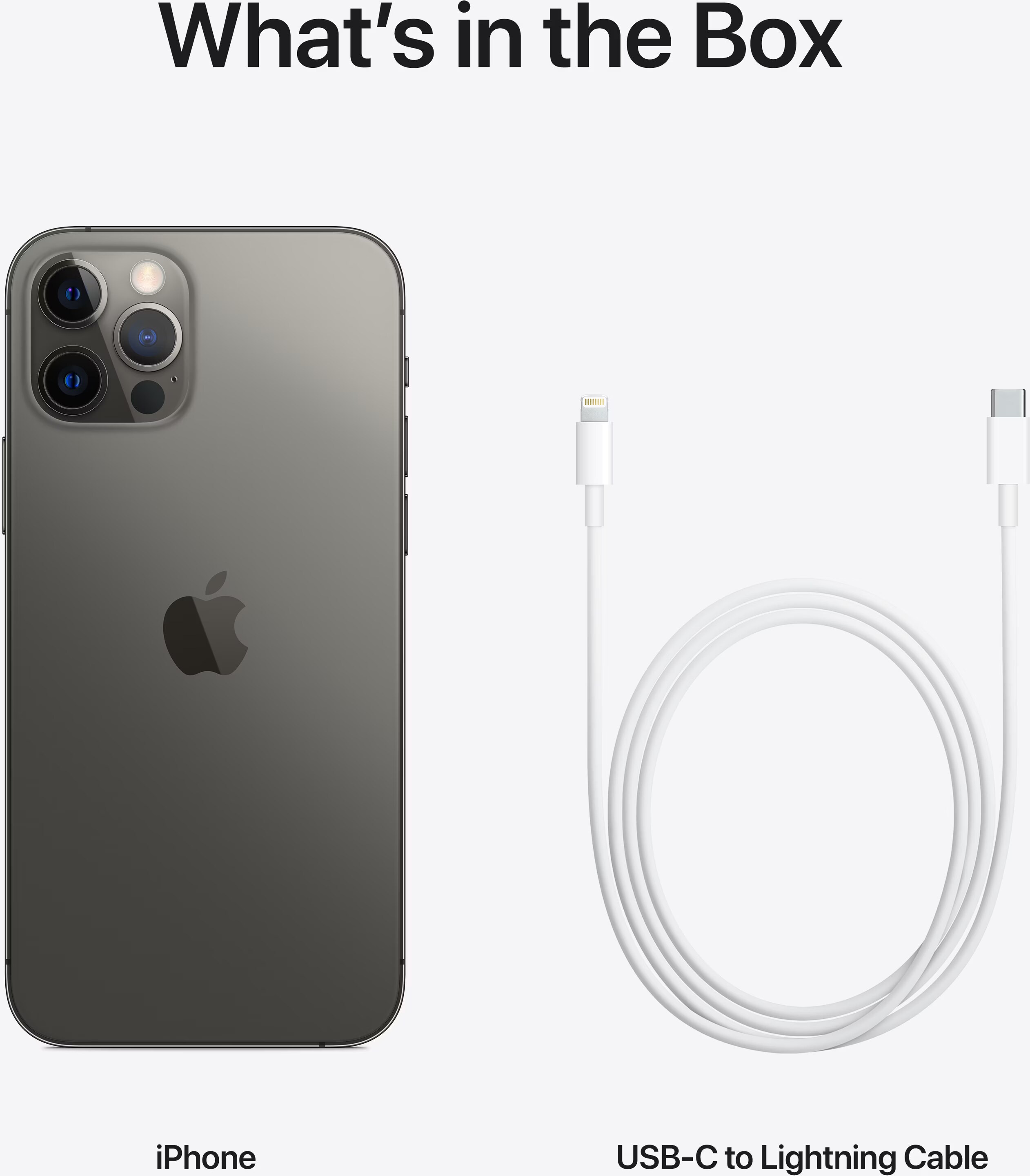 Apple iPhone 12 Pro (128 GB, Graphite, 6.10