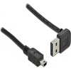 Delock Câble USB2.0 Easy A-Mini-B : 3m, noir (3 m, USB 2.0)
