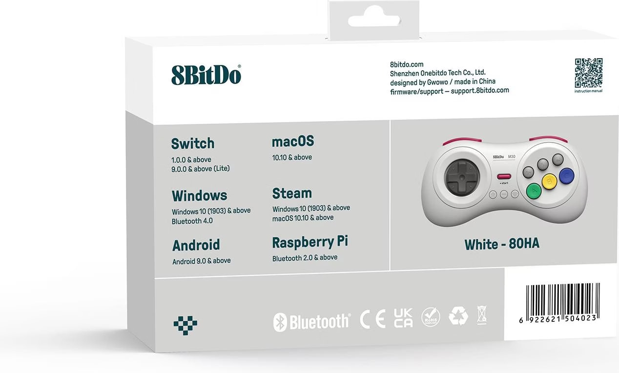 8bitdo M30 Bluetooth Controller buy at Digitec