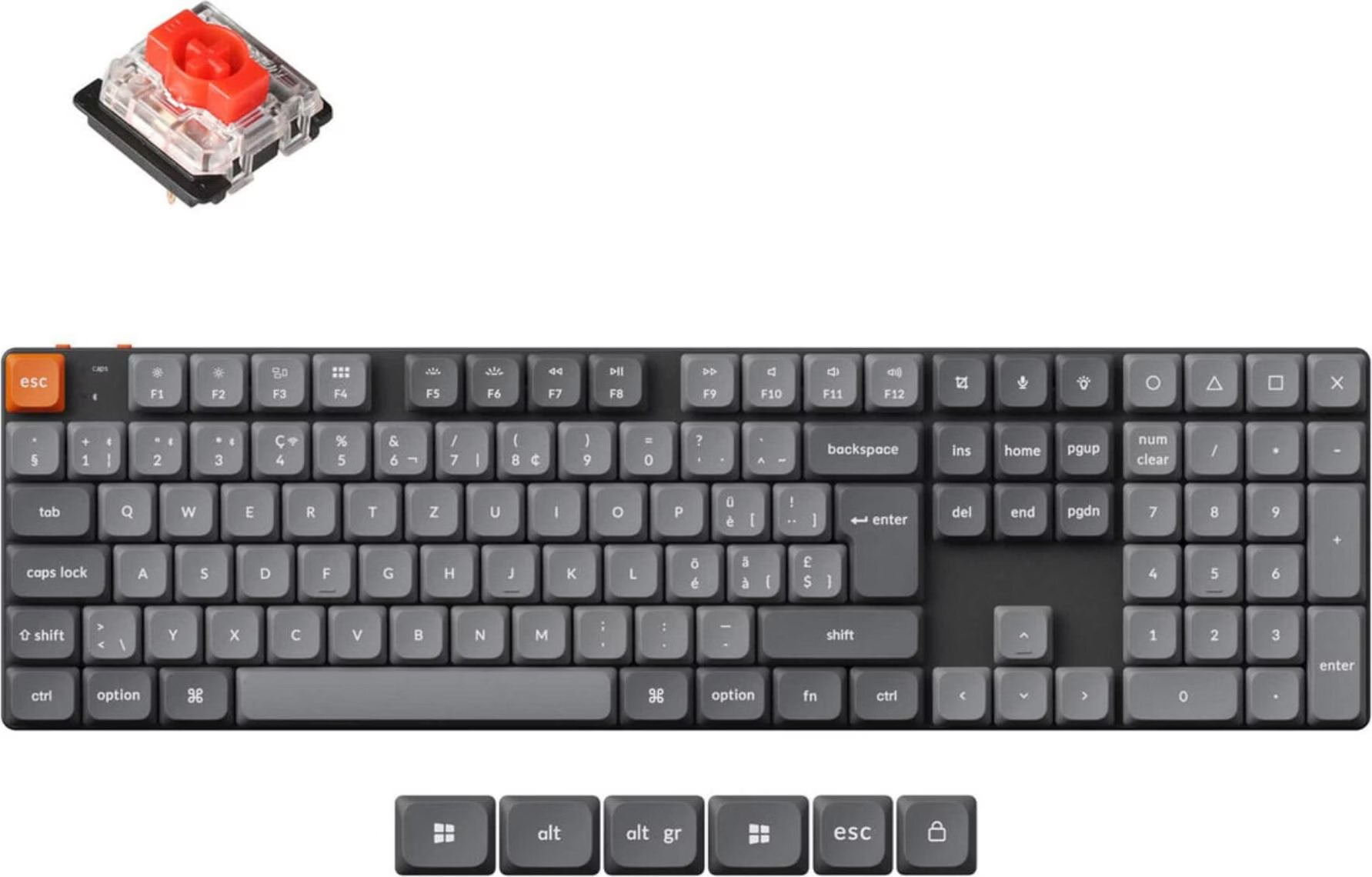 Keychron K10 QMK V2 Draadloos Full-size Mechanisch Toetsenbord Krijgt Nieuwe Schakelopties En Webgebaseerde Aanpassing.931821.0