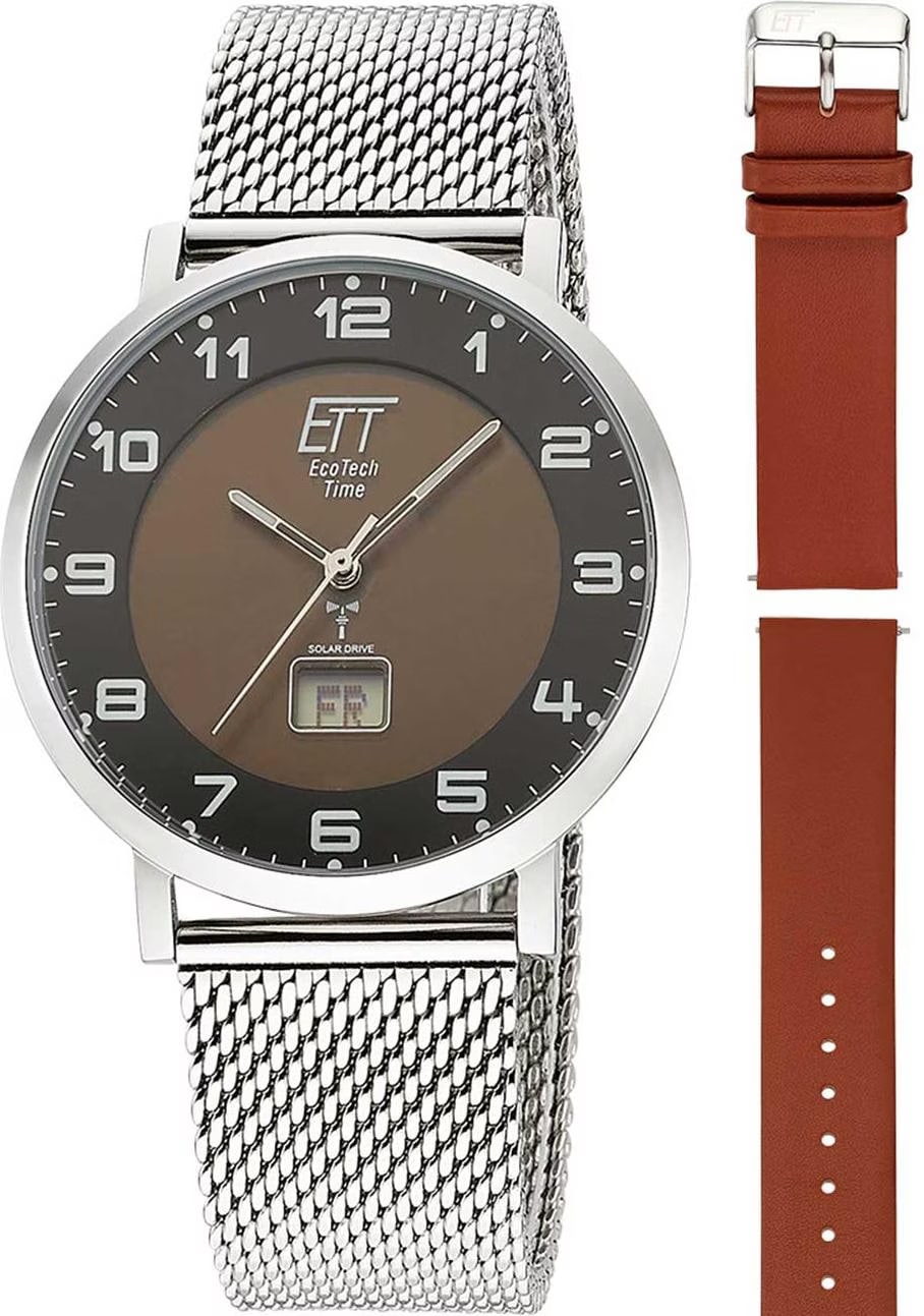 ETT Eco Tech Time Funk-Solar - Orologio da Uomo Titan EGT-11359-25M Bicolore