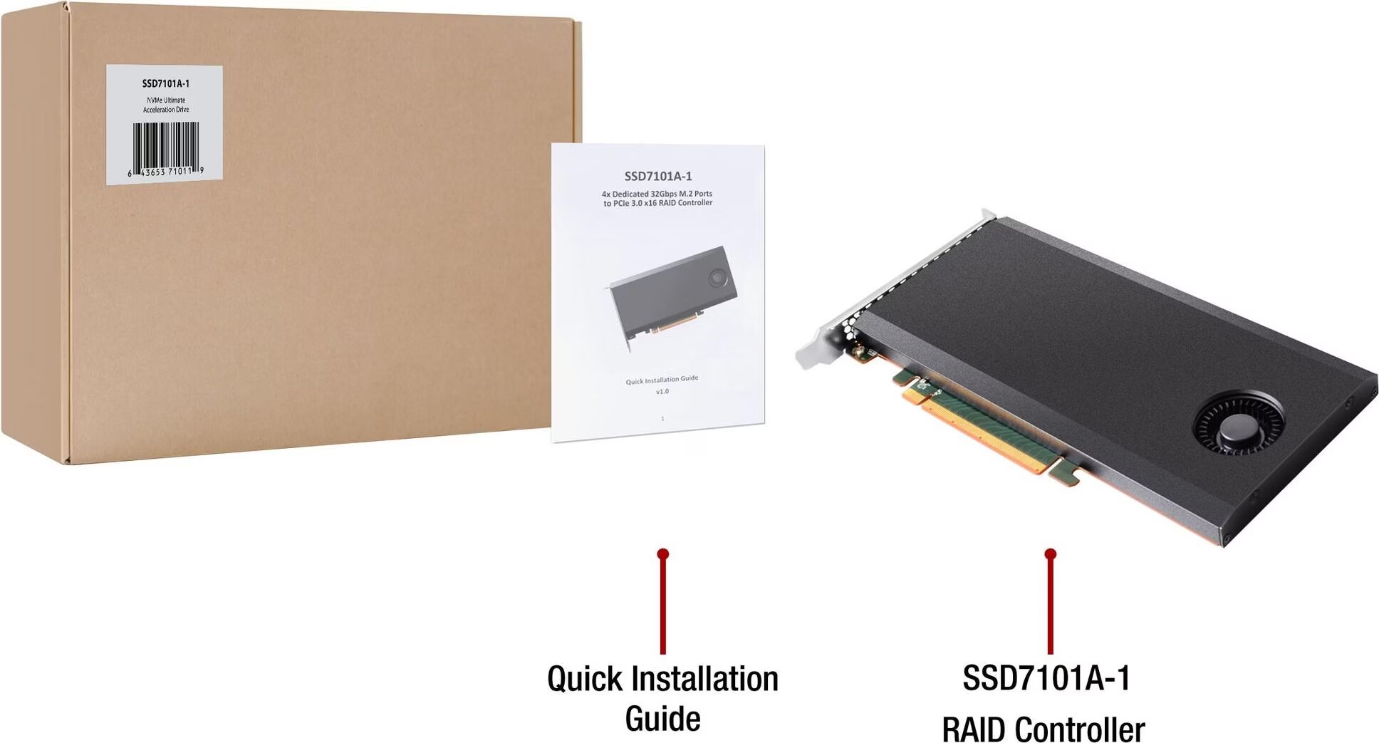 HighPoint SSD7101A-1 Contrôleur RAID acheter sur Digitec
