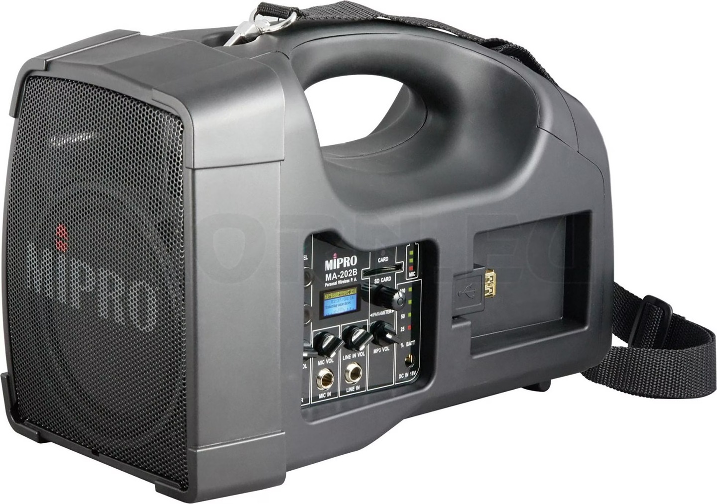 Mipro MA200 batterypowered public address system (Active) digitec