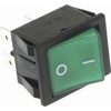 Velleman Power Rocker Switch 10A-250V Dpst On-Off With Green Neon Light