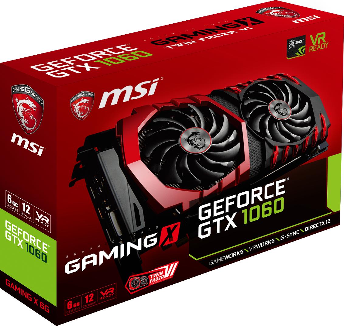MSI GeForce GTX 1060 GAMING X 6 GB buy at Digitec