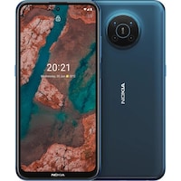 Nokia X20 (8GB) (128 GB, nordic blue, 6.67", Hybrid Dual SIM, 64 Mpx, 5G)