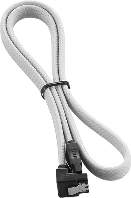 Câble SATA Gainé à Angle Droit CableMod ModMesh - 60 Cm - Carbone