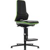 Bimos NEON industrial swivel chair, with step-up support