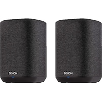 Denon Lautsprecher Home 150 Stereo Paar, Schwarz (WLAN, Airplay 2, Bluetooth)