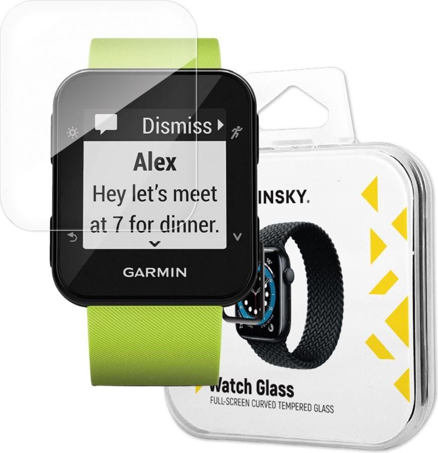Garmin forerunner 35 glass screen protector hot sale
