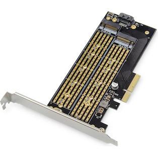 Digitus Scheda add-on M.2 NGFF / NMVe SSD PCI Express 3.0 (da 4)