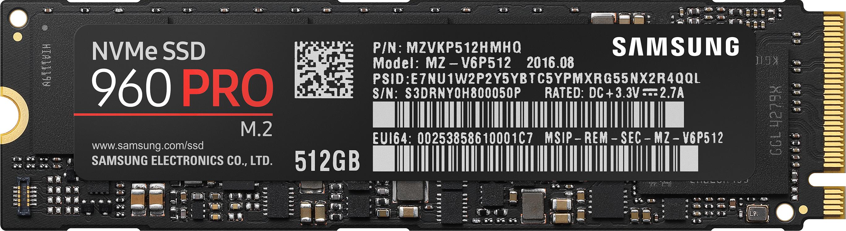 Samsung 960 PRO 512 GB PCI Express kaufen bei Digitec