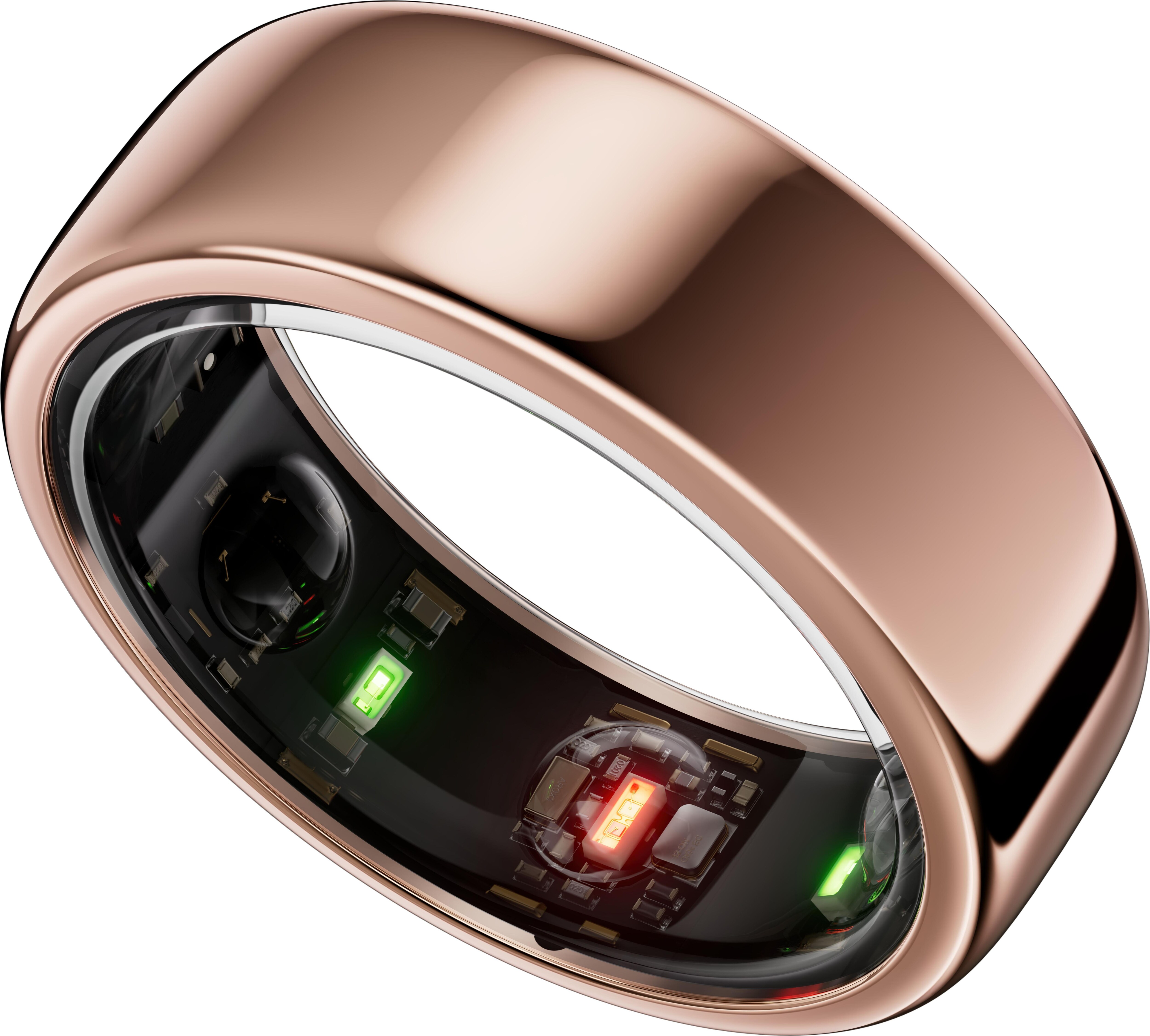 Oura Gen3 Horizon Smart Ring - Size 8, Rose Gold | Sleep, Heart Rate and  Fitness Tracking Wearable - Up to 7 Day Battery Life - iOS/Android  Compatible 