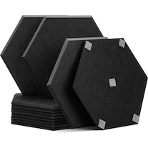 Kuchoow Hexagon acoustic panels with sticker (12 pcs.)