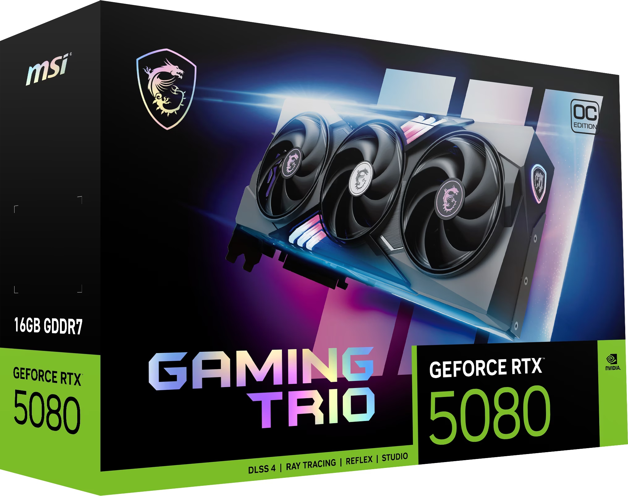 MSI GeForce RTX 5080 GAMING TRIO OC - buy at Digitec