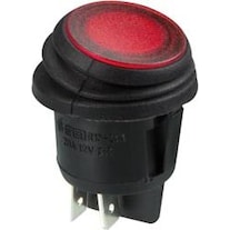 Velleman Illuminated Rocker Switch Red Led 12V- 2P/On-Off