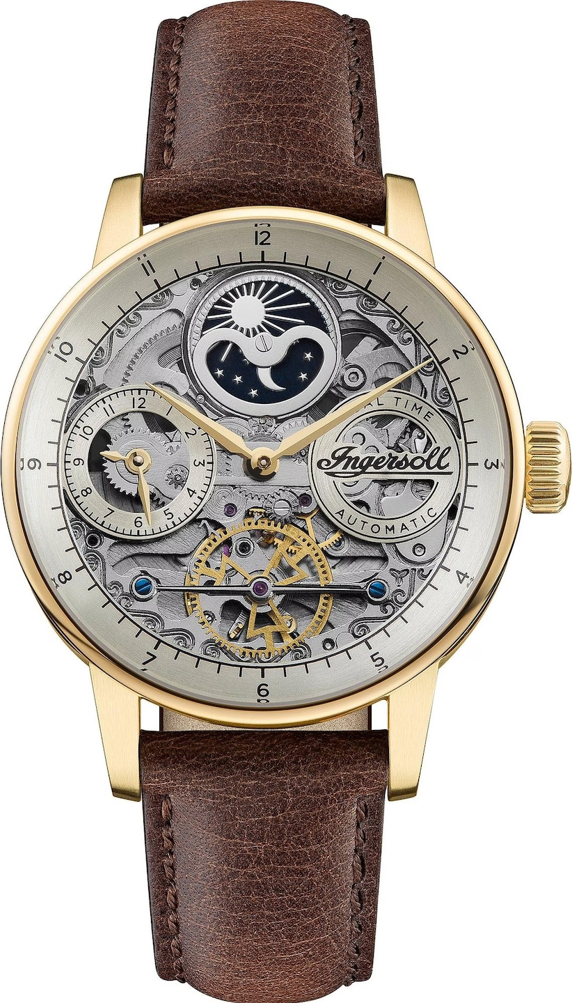 Montre Ingersoll Bison No.74 IN1717BK - Automatique Homme, Boîtier Noir 44mm, Bracelet NATO - Neuve Avec étiquettes