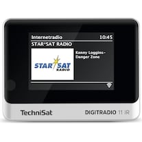 TechniSat DigitRadio 11 IR noir/argenté (VHF, DAB+ DAB, Webradio, Bluetooth, WiFi)