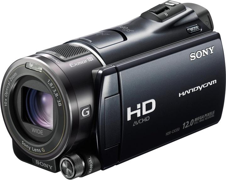 【お1人様1点限り】 Flash Dual FullHD HDR-CX550, Sony Camcorder, Digitec at buy - 64GB ビデオカメラ