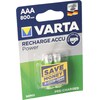 Varta Recharge Accu Power (2 Stk., AAA, 800 mAh)