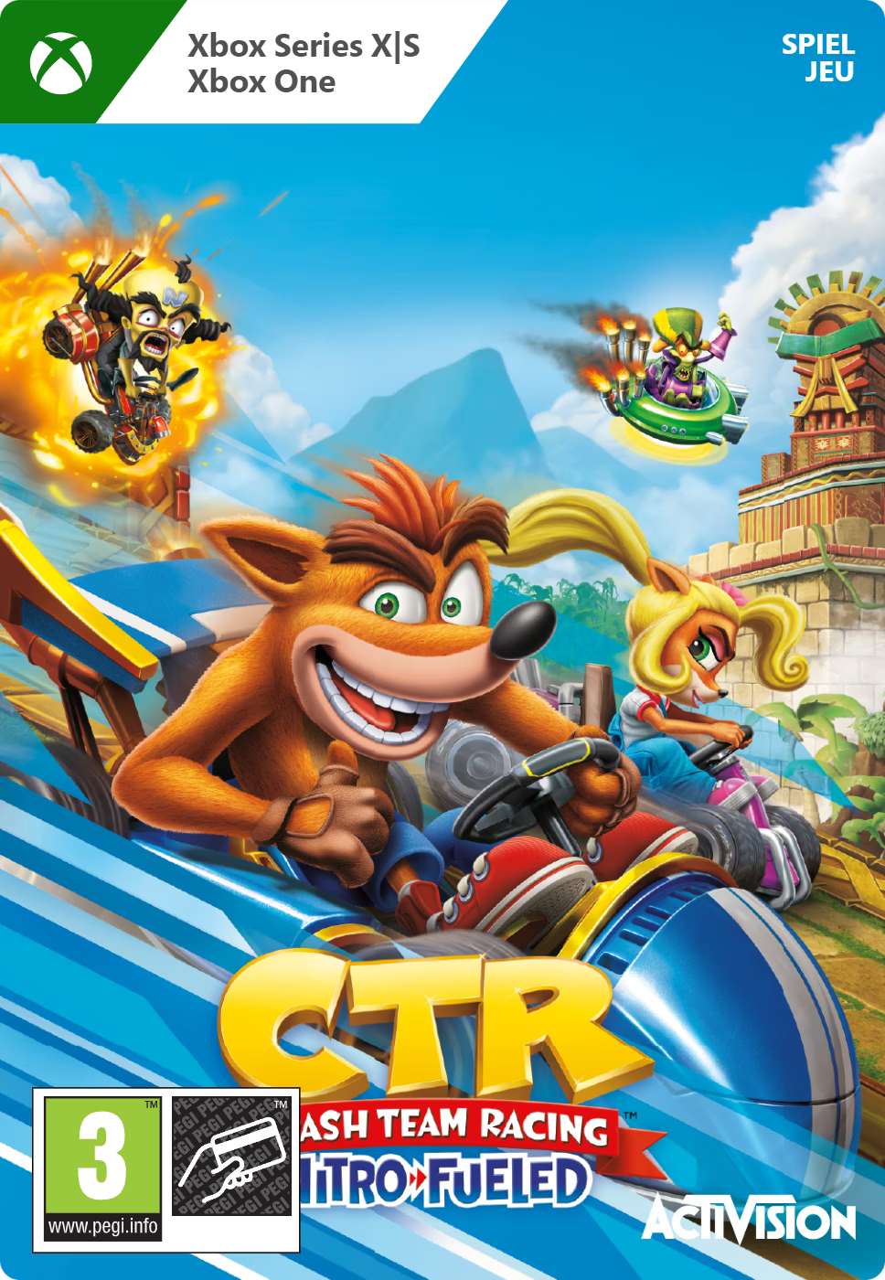 Microsoft Xbox Crash Team Racing Nitro-Fueled : Digital Standard ...