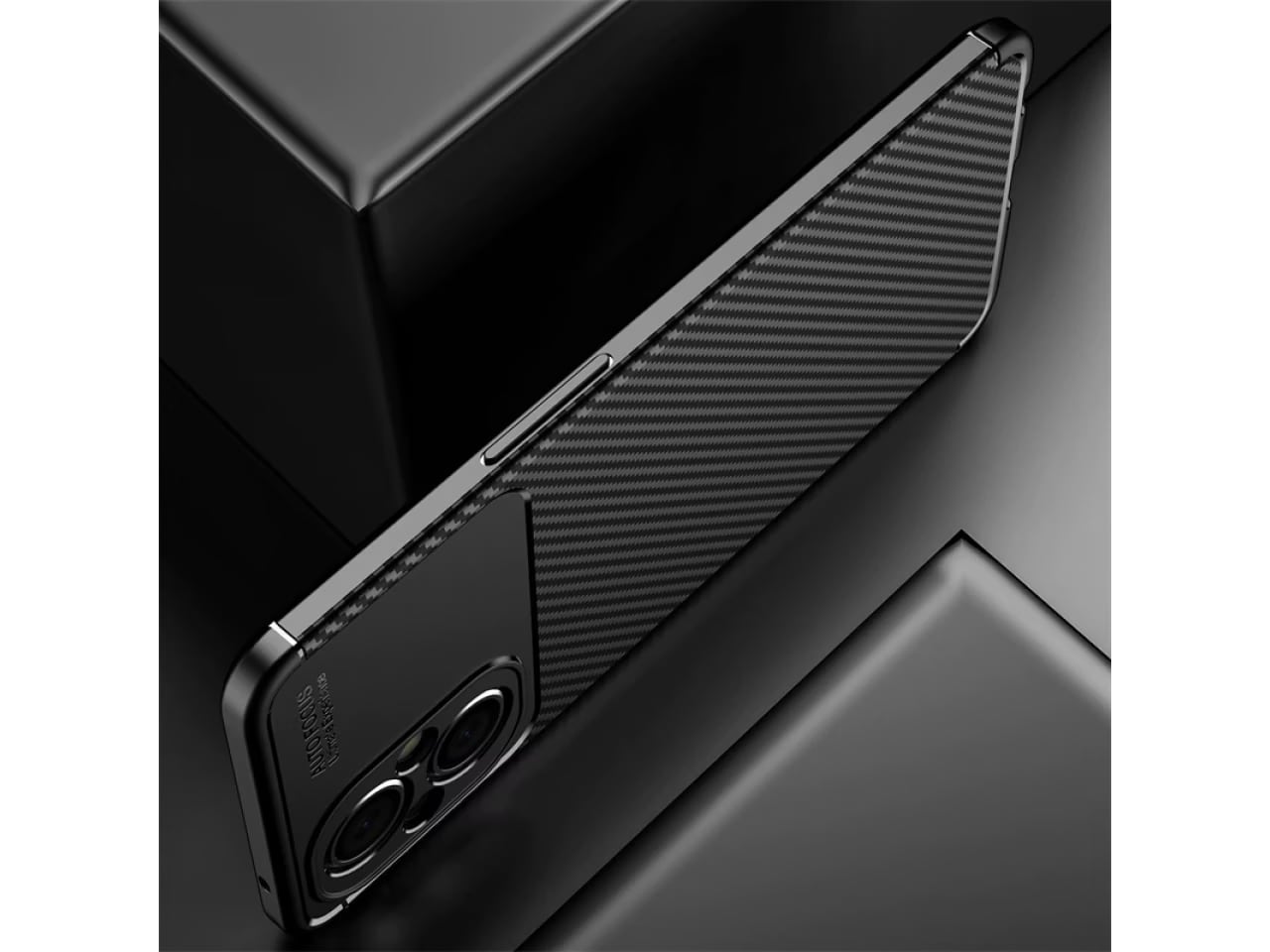 xinyunew Cover per Oppo Reno 8 Lite - Custodia in Pelle di Qualità Superiore | Tecnologia RFID | Slot per Carte e Denaro | per Case Flip Oppo Reno 8 Lite-Nero