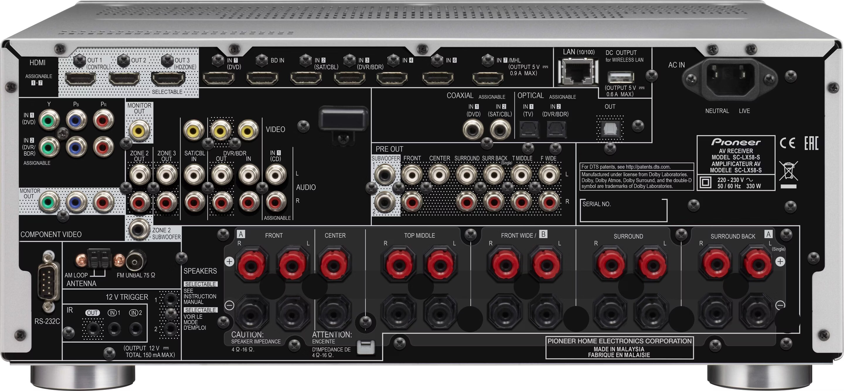 Pioneer SC-LX58 販売 Pioneer Sc-Lx58 - kaufen bei Digitec