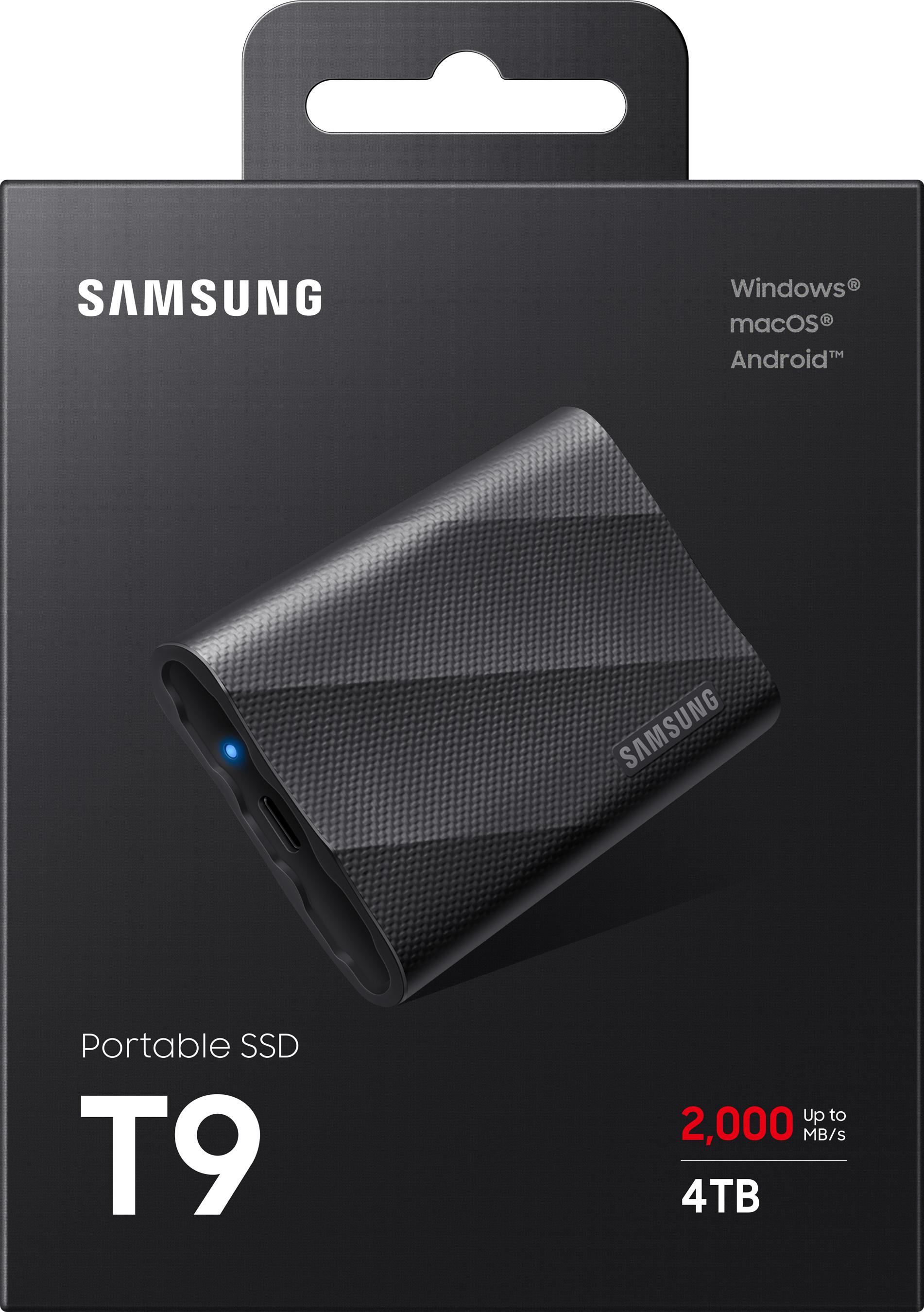 Samsung T9 2TB 外付けSSD　未開封 Amazon.com: Samsung T9 Portable SSD 2TB, USB 3.2 Gen 2x2