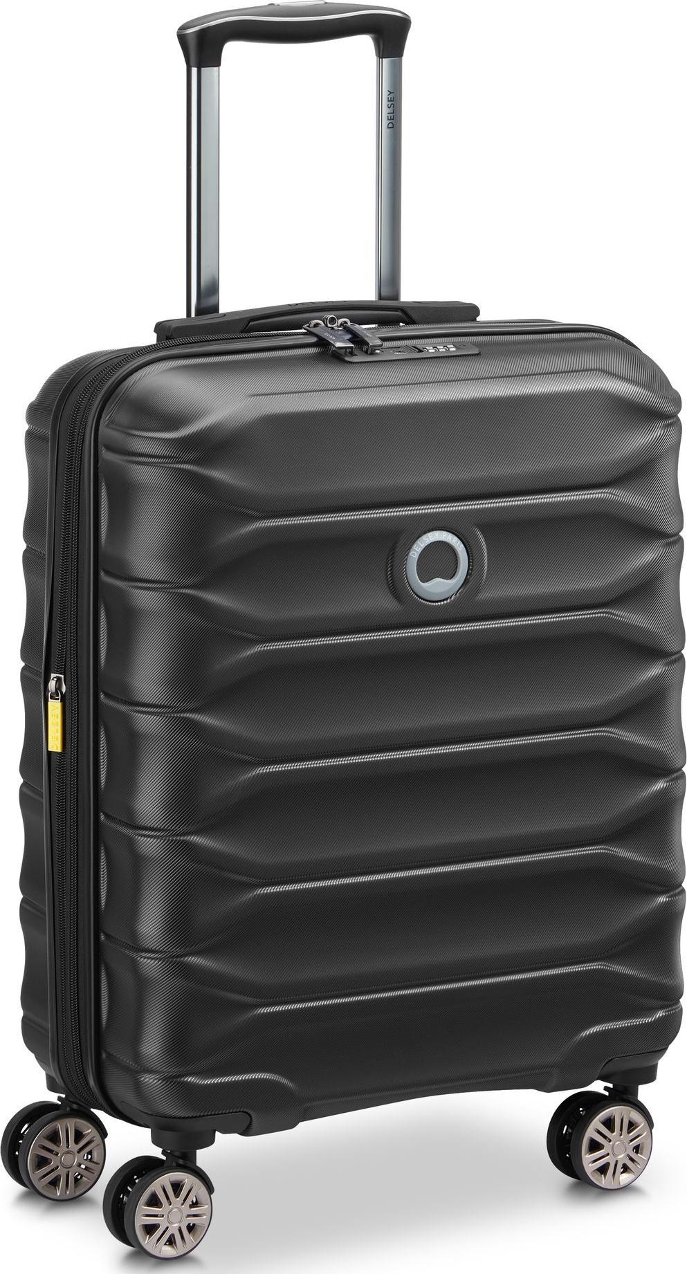 Delsey Meteor 4 wheel cabin trolley 55 cm with stretch fold 46 l Hand luggage up to 50 litres Digitec