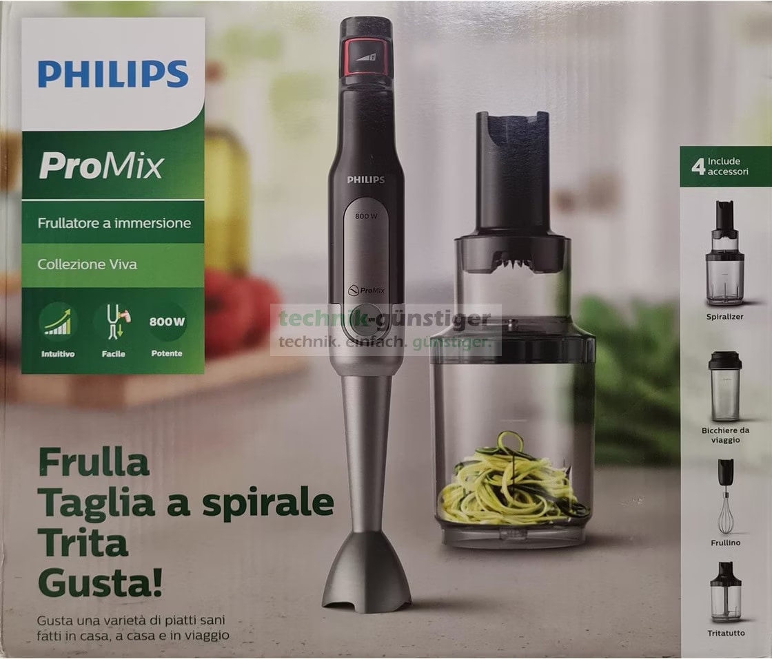 Philips HR2657/90 Viva Collection ProMix Stabmixer inkl ...